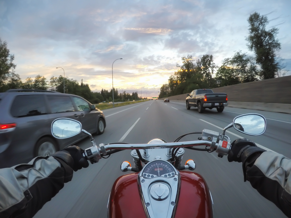 motorcycle riding tip - safe distance